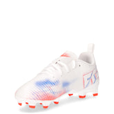 Future 8 play scarpa da calcio da bambino in ecopelle bianco nero | Boscaini Scarpe