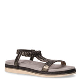 Sandalo in ecopelle laminata canna di fucile | Boscaini Scarpe
