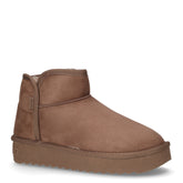 Nordic low basic tape stivaletto con caldo in tessuto tortora - D.FRANKLIN | Boscaini Scarpe