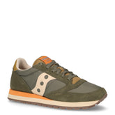 Jazz Original sneaker in pelle e tessuto foresta avorio | Boscaini Scarpe