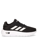 Cloudfoam Comfy sneaker in tessuto ed ecopelle nero bianco | Boscaini Scarpe