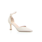 Sandalo a punta con tacco beige - Sandali Con Tacco Donna | Boscaini Scarpe