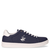 Hills Mix sneaker in ecopelle blu bianco | Boscaini Scarpe