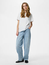 T-shirt girocollo in cotone bianco | Boscaini Scarpe
