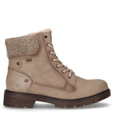 Anfibio in ecopelle con zip offwhite | Boscaini Scarpe