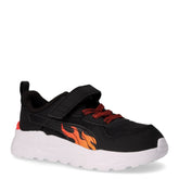 Trinity 2 LT Sparks sneaker in tessuto ed ecopelle bambino nero papaya | Boscaini Scarpe