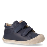 Cocoon sneaker in pelle bambino blu navy | Boscaini Scarpe
