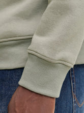 Felpa con cappuccio in cotone verde | Boscaini Scarpe