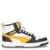 Rebound v6 sneaker in ecopelle bianco oro nero | Boscaini Scarpe