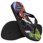 Top marvel infradito da bambino black | Boscaini Scarpe