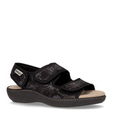 Sandalo comfort nero snaker - Comfort Donna | Boscaini Scarpe