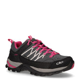 Rigel Low scarpa da trekking in pelle e tessuto grigio fuxia - Scarpe Trekking Donna | Boscaini Scarpe