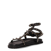 Sandalo alla schiava nero | Boscaini Scarpe