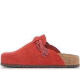 Ciabatta rosso - Mules | Boscaini Scarpe