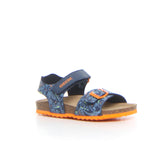 Ghita sandalo bambino navy multicolor | Boscaini Scarpe