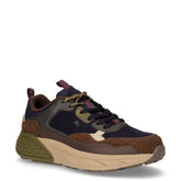 Groove sneaker in pelle blu - Scarpe Uomo | Boscaini Scarpe