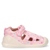 Sandalo in tessuto bambino rosa | Boscaini Scarpe