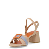 Sandalo con tacco biscuit | Boscaini Scarpe