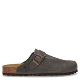 Ciabatta in pelle jeans ingrassato | Boscaini Scarpe