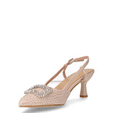 Slingback in ecopelle beige | Boscaini Scarpe