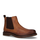 Stivaletto beatles in pelle cognac | Boscaini Scarpe