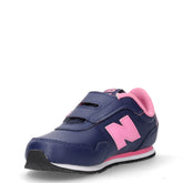 323 sneaker in ecopelle bambina navy rosa | Boscaini Scarpe