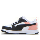 Rebound v6 sneaker bambino white black - Sneakers Bambino | Boscaini Scarpe