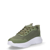 Fuze sneaker in tessuto ed ecopelle ragazzo verde oliva | Boscaini Scarpe