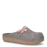 Ciabatta in tessuto antracite - Ciabatte Donna | Boscaini Scarpe