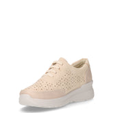 Sneaker slip on in ecopelle beige | Boscaini Scarpe