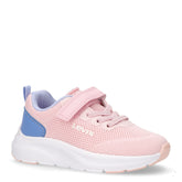 Hudson sneaker in tessuto ed ecopelle bambina rosa azzurro | Boscaini Scarpe
