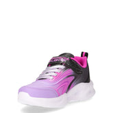 Color beeze sneaker con luci da bambina in tessuto nero rosa | Boscaini Scarpe