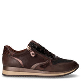 Sneaker in ecopelle mocca | Boscaini Scarpe