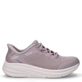 Bobs Skillz Too Essential sneaker slip ins in mesh lilla grigio | Boscaini Scarpe
