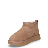 Stivaletto caldo in tessuto apricot | Boscaini Scarpe