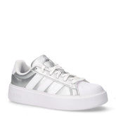 Streettalk bold sneakers in ecopelle argento | Boscaini Scarpe