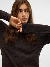 Maglione girocollo in maglia marrone | Boscaini Scarpe