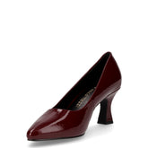 Décolleté a punta in ecopelle chianti | Boscaini Scarpe