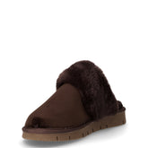 Loxi ciabatta in tessuto marrone | Boscaini Scarpe