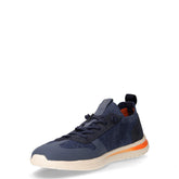 Sneaker slip on in tessuto blu | Boscaini Scarpe