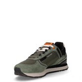 Travis Sport Bold sneaker in pelle e tessuto verde militare | Boscaini Scarpe
