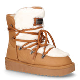 Nordic TRK stivaletto caldo in ecopelle sabbia - Donna | Boscaini Scarpe