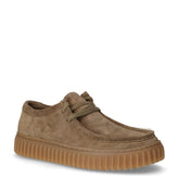 Torhill Low polacchino sportivo in pelle scamosciata beige | Boscaini Scarpe