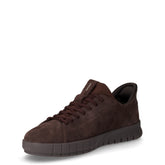 Flextride Plus sneaker in pelle scamosciata cioccolato | Boscaini Scarpe