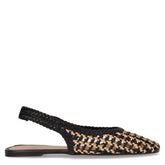 Sandalo a punta chiusa black goat | Boscaini Scarpe
