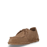 Utti lace stringata in pelle scamosciata tortora | Boscaini Scarpe