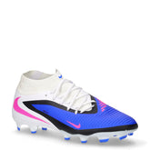 Phantom 6 High ACAD FG/MG scarpa da calcio in tessuto ed ecopelle bianco blu rosa | Boscaini Scarpe
