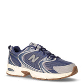 530 sneaker in ecopelle e tessuto navy - NEW BALANCE UOMO | Boscaini Scarpe