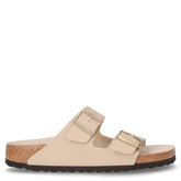 Arizona ciabatta in pelle sabbia | Boscaini Scarpe