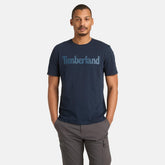 NORTHWOOD WORDMARK LOGO SHORT t-shirt in cotone blu scuro | Boscaini Scarpe